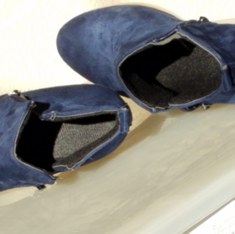 Blue Booties - Picture 4 of 4
